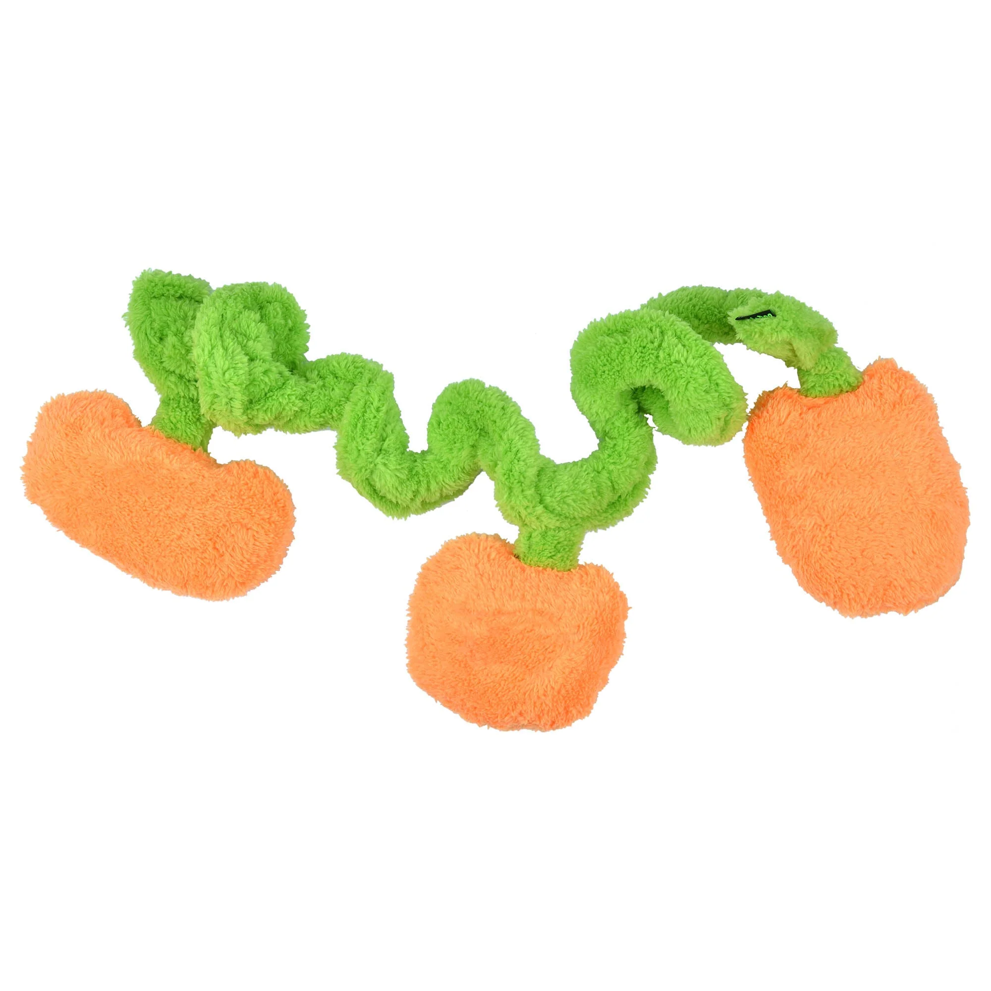 Duraplush Springy Pumpkins Dog Toy - Image 1