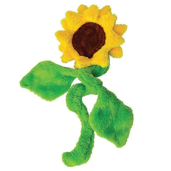 Duraplush Sunflower Dog Toy, Medium - Image 1