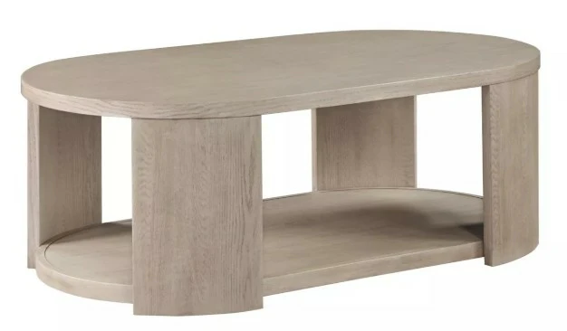 Oval Cocktail Table w Casters 11036 - Image 1
