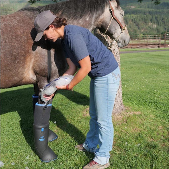 Easyboot Ultimate Remedy Tall Soaking & Therapy Boot for Horses - Image 2