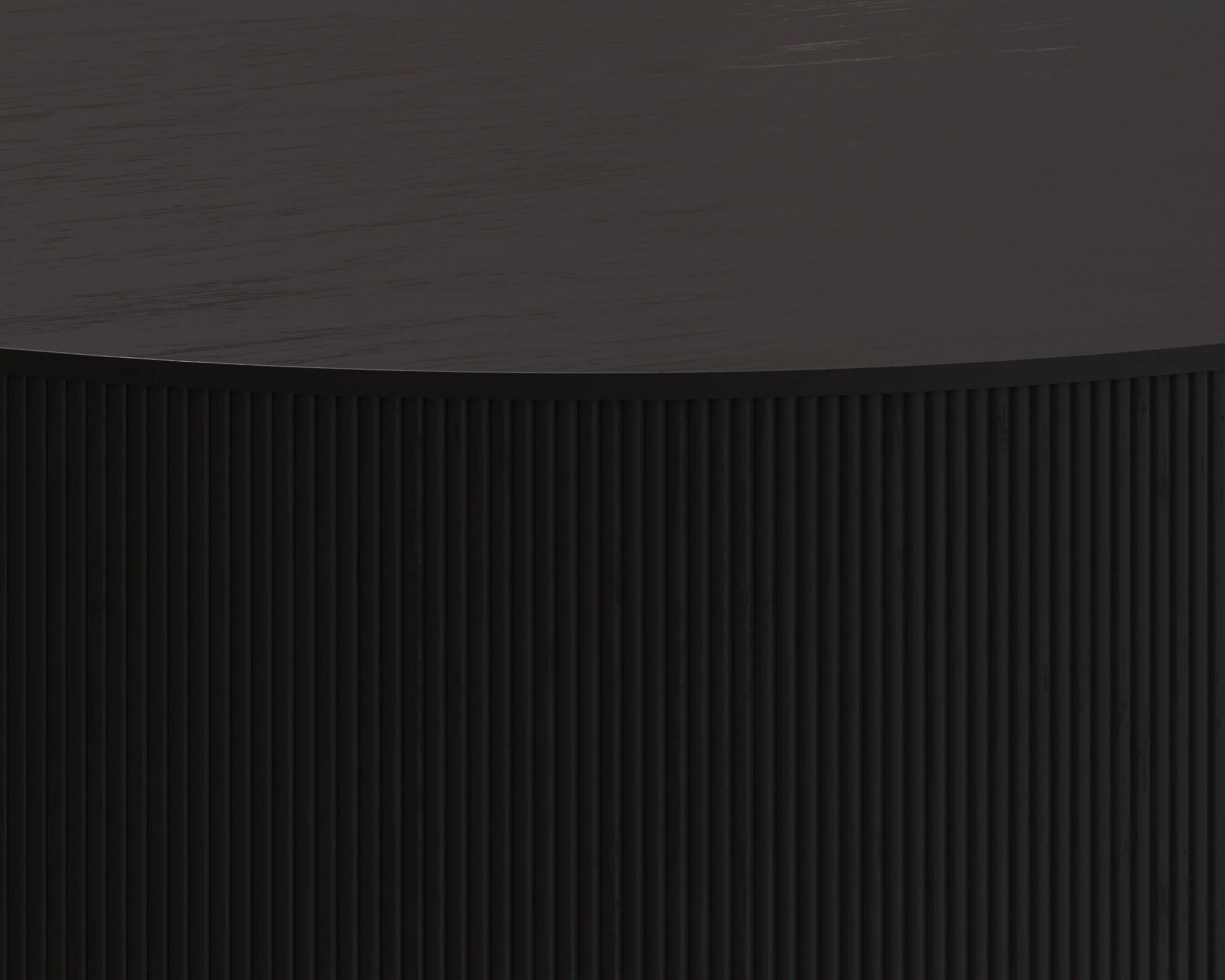 Kalla Coffee Table - Round - Charcoal - Image 2