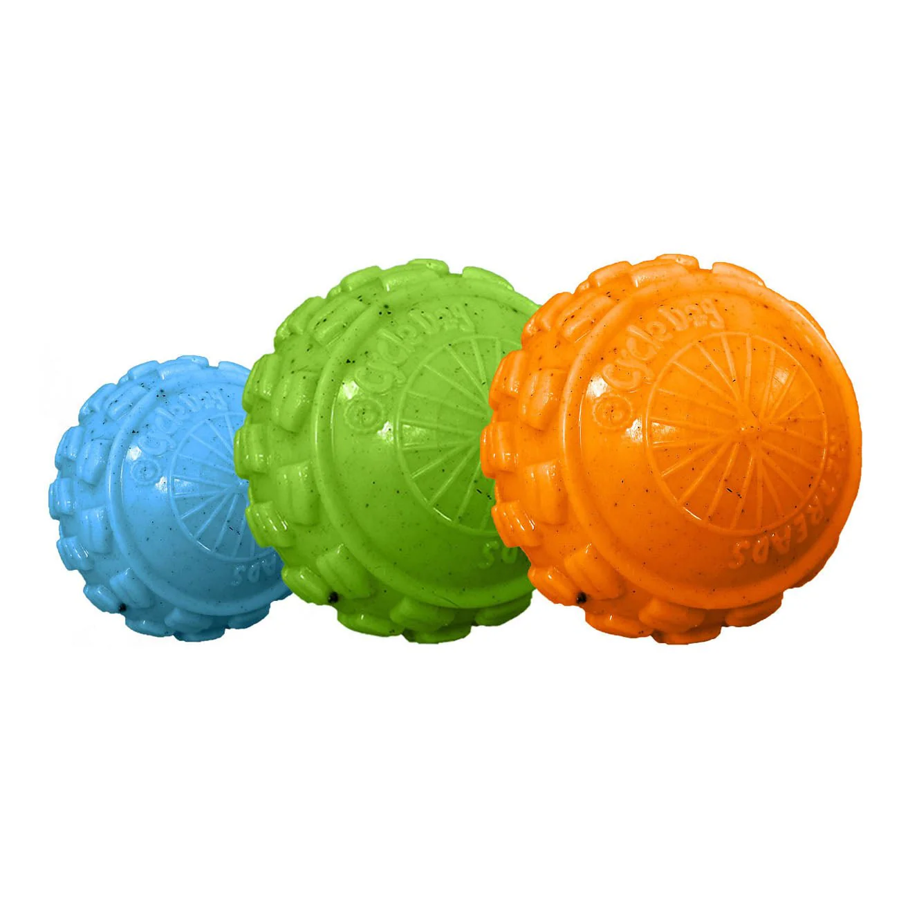 Ecolast High Roller Rubber Dog Toy - Image 1