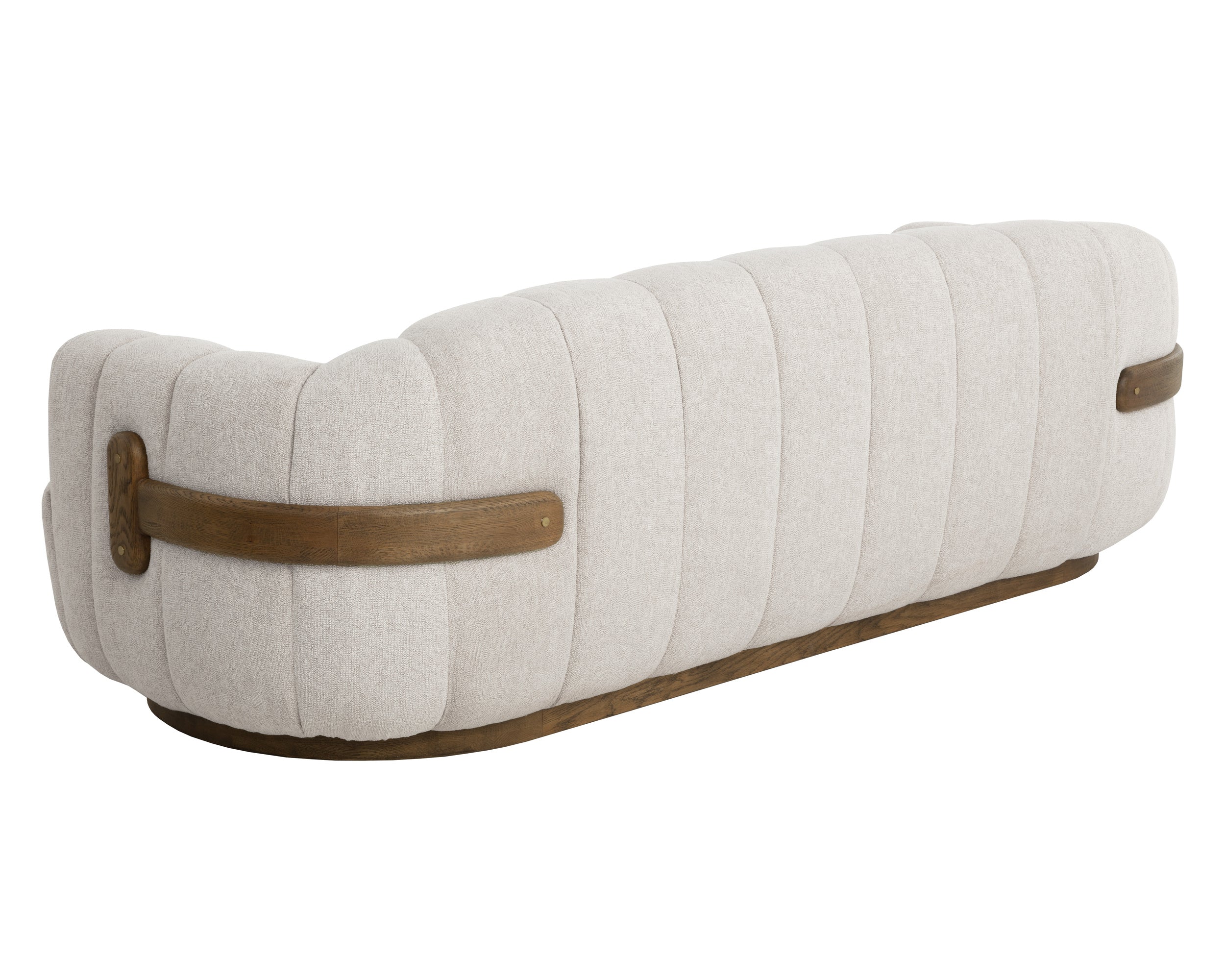 Tadeo Sofa - Warm Brown - Dove Cream - Image 3