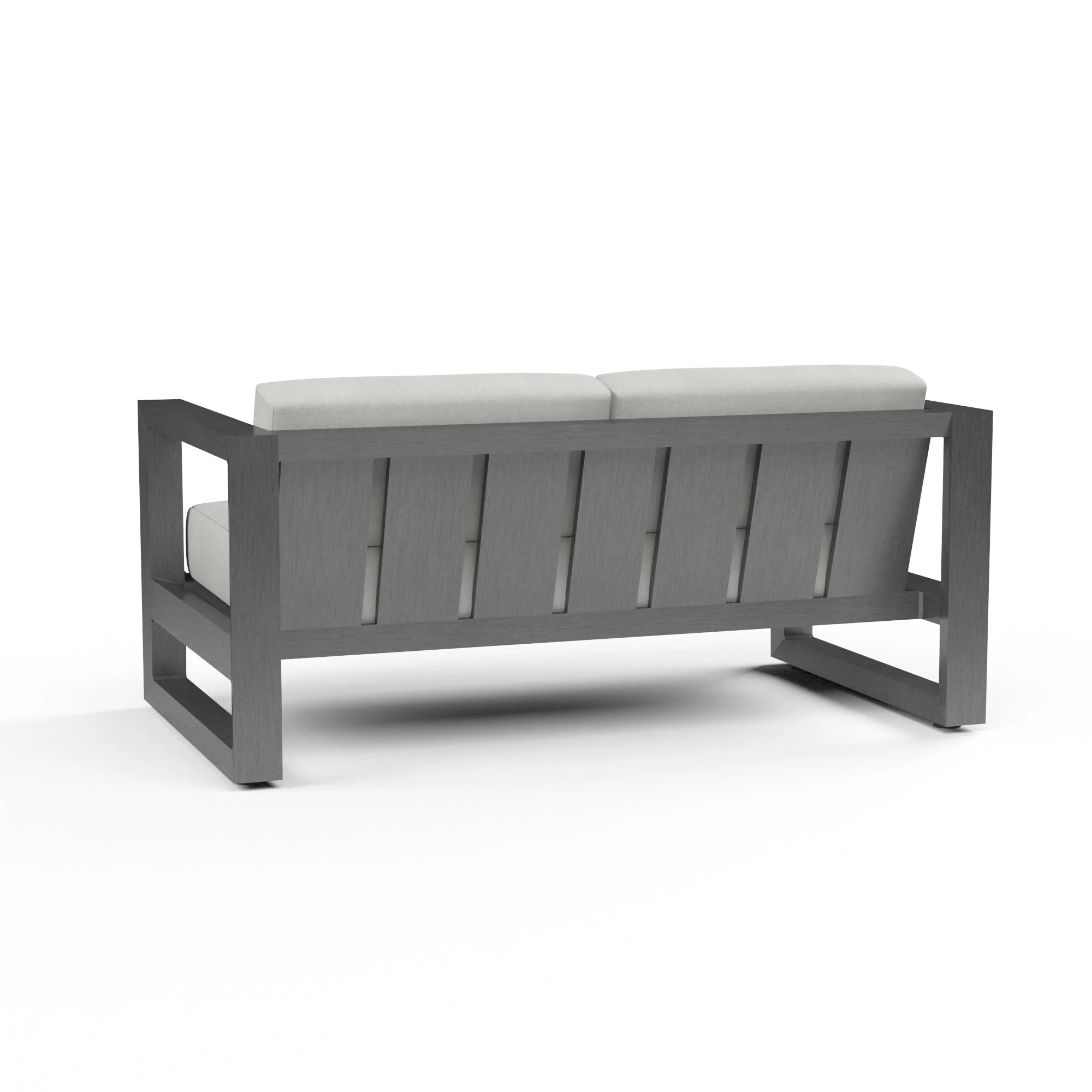Redondo Loveseat in Cast Silver, No Welt - Image 2