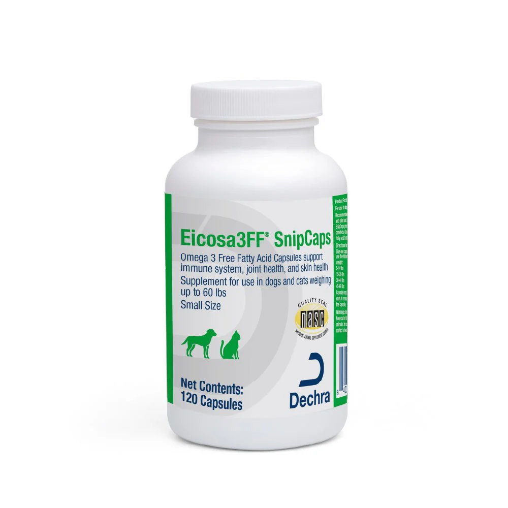 Eicosa3FF SnipCaps Omega 3 Capsules for Dogs & Cats - Image 2