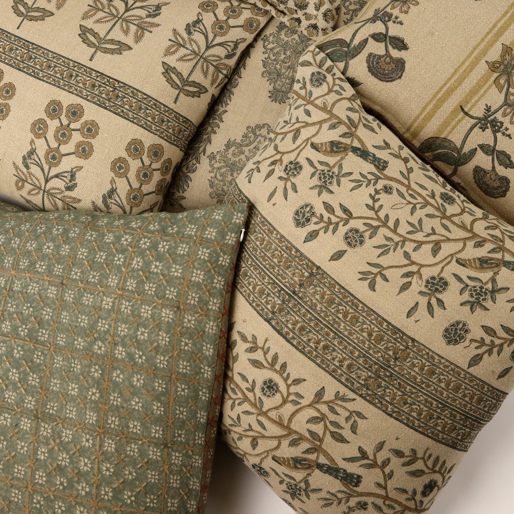 Titli Teal Pillow - Image 2