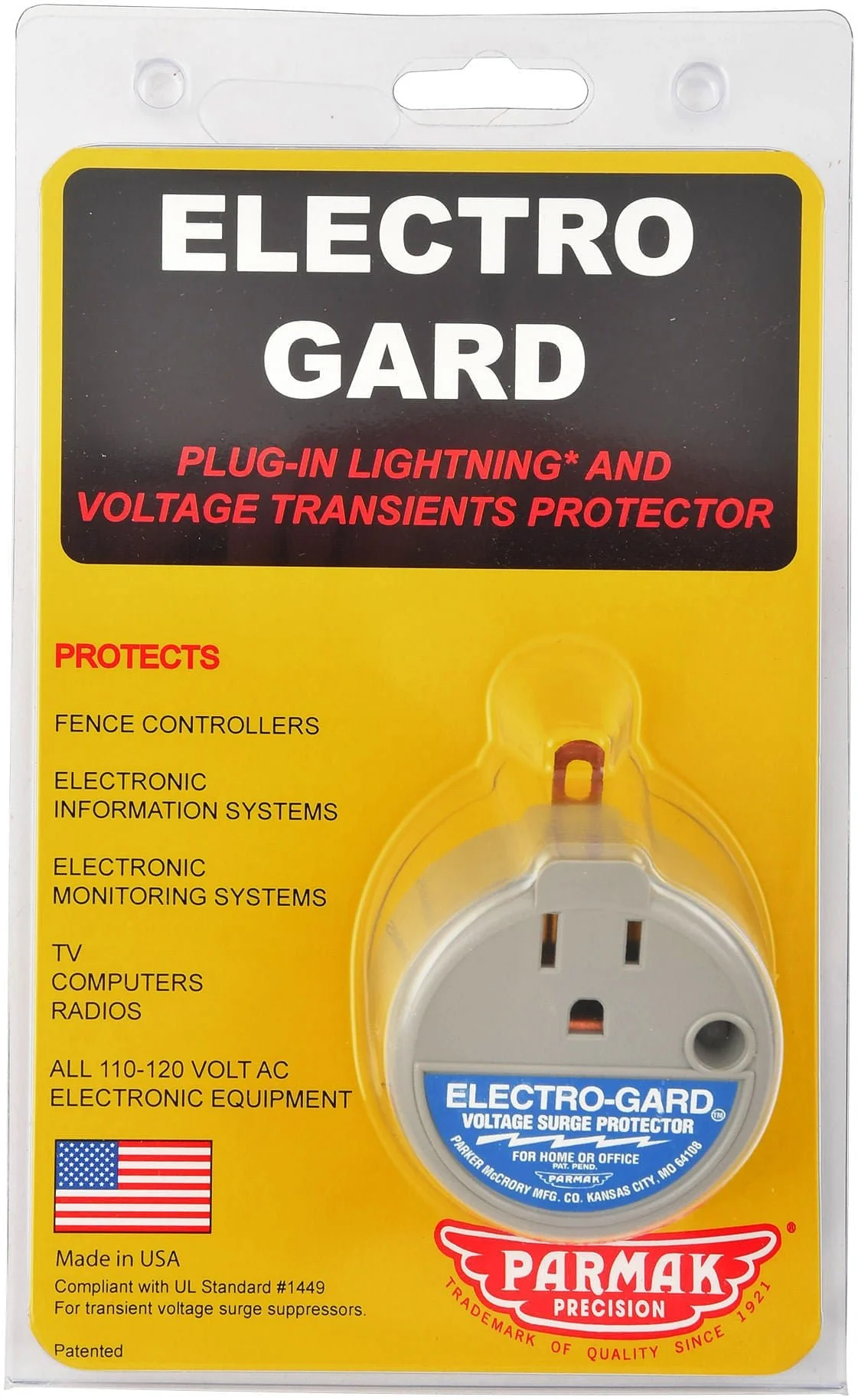 Parmak Electro-Gard Voltage Surge Protector Made in USA - Image 1