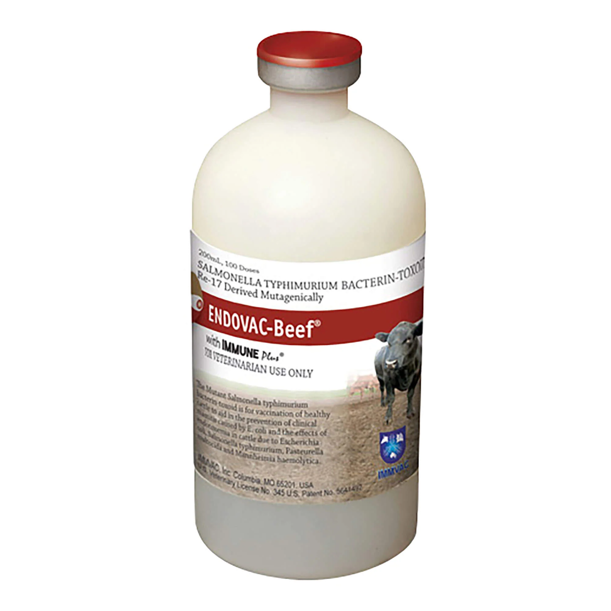 Endovac Beef Cattle Vaccine, 200 mL, 100 Dose - Image 1