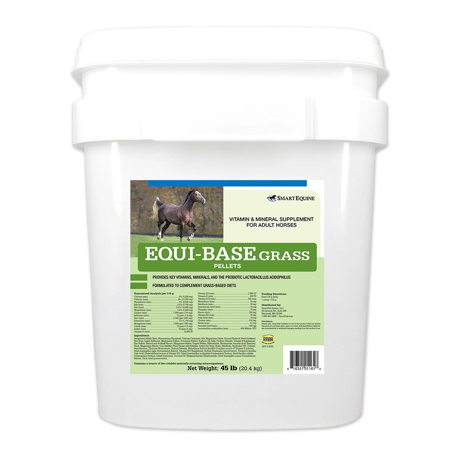 Equi-Base Grass, Vitamin & Mineral Supplement for Horses, Pellets - Image 1