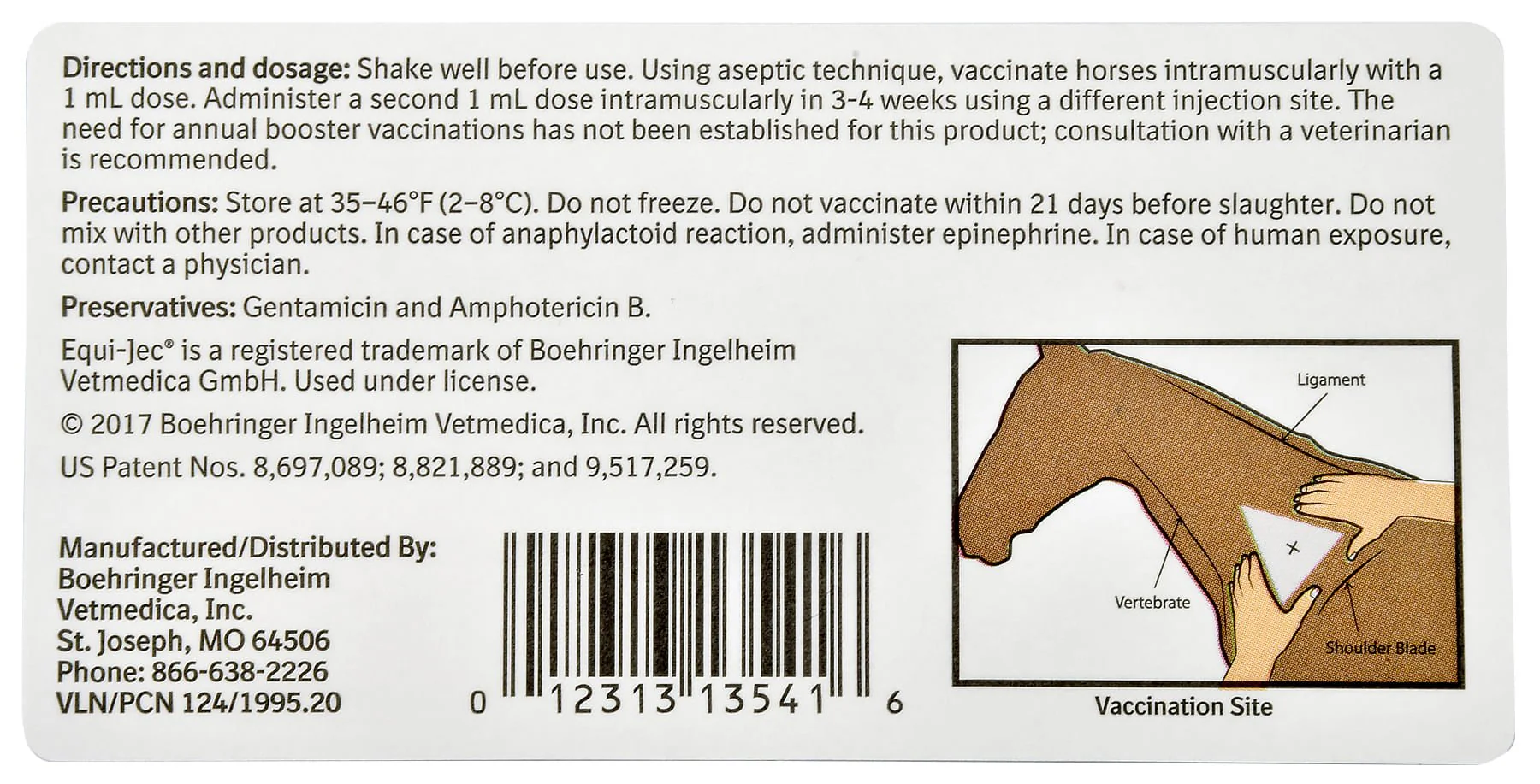 Equi-Jec WNV Vaccine for Horses - Image 2