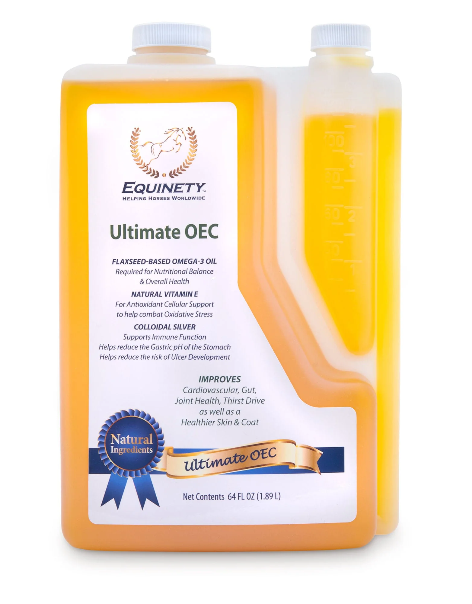 Equinety Ultimate OEC Horse Supplement, 64 oz - Image 1