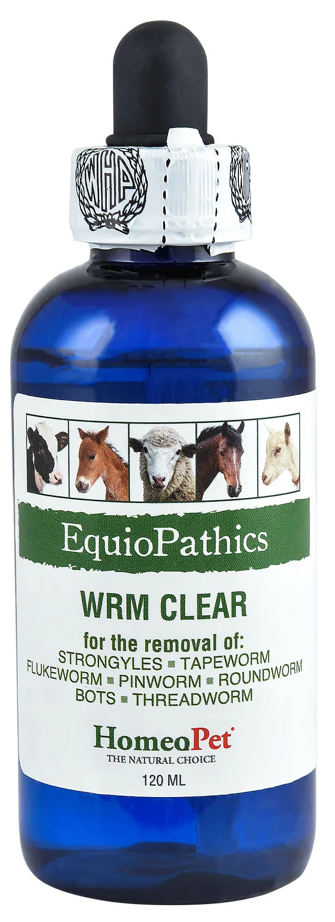 EquioPathics Wrm Clear Natural Dewormer for Livestock & Horses, 60 Dose - Image 1