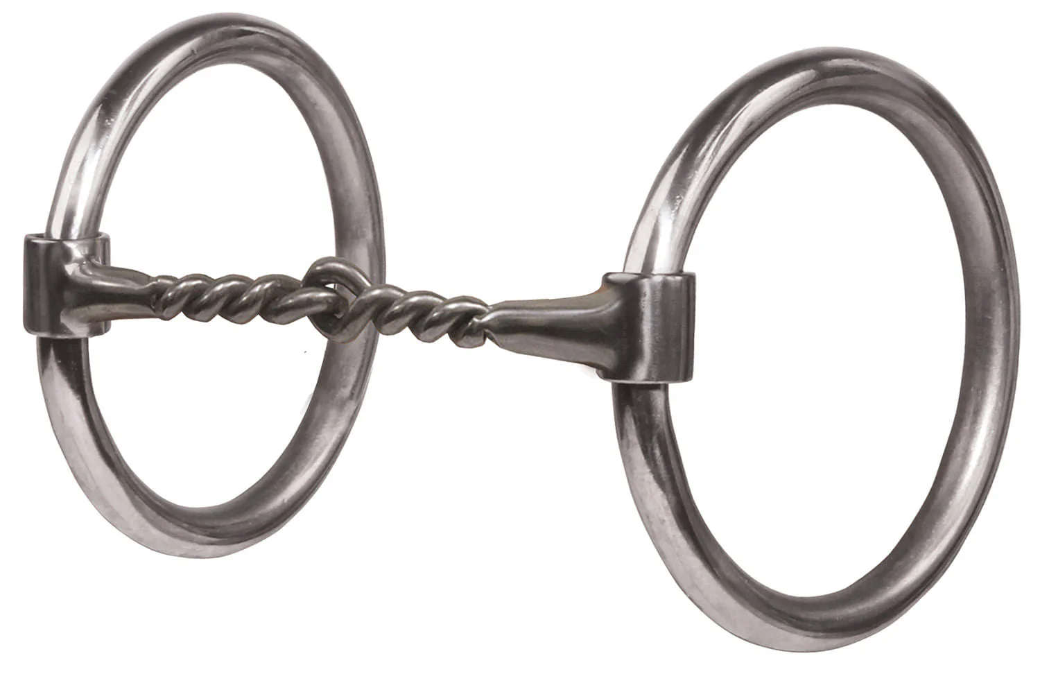 Equisential Half and Half Loose Ring Snaffle Bit