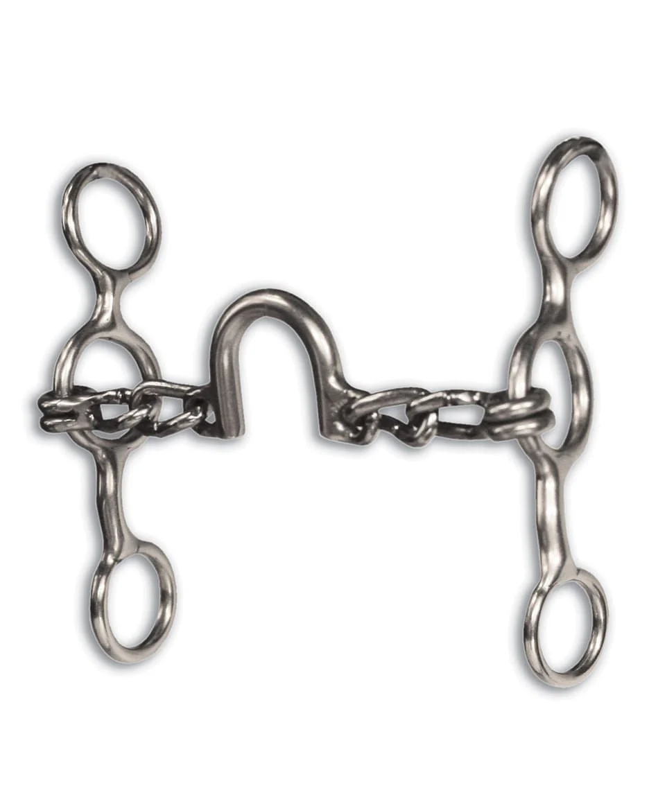 Equisential Performance Short Shank Bit-Ported Chain - Image 1