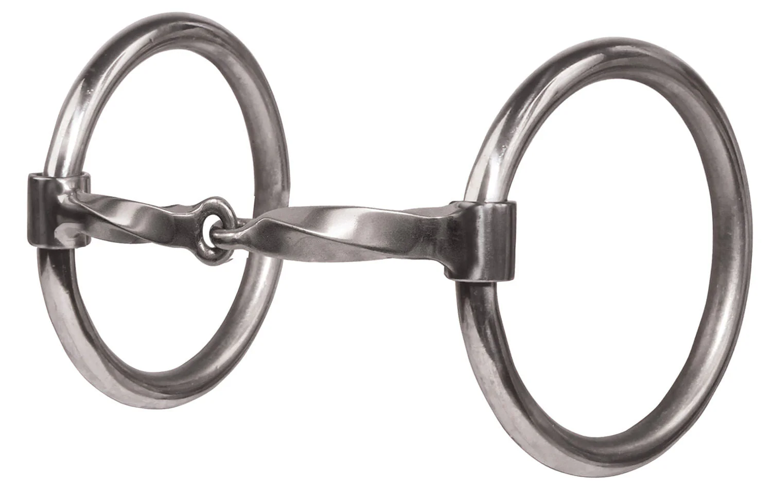 Equisential Slow Twist Loose Ring Snaffle Bit - Image 1
