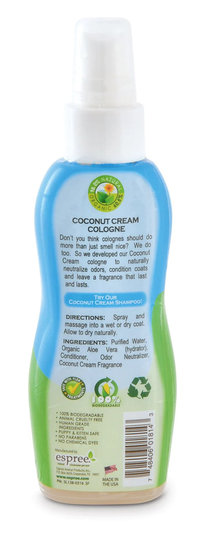 Espree Coconut Cream Cologne - Image 2
