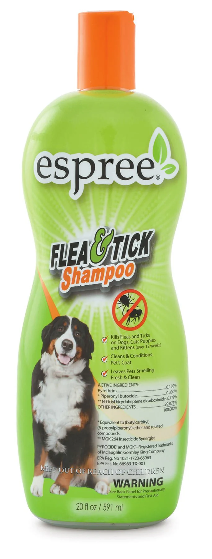 Espree Flea & Tick Shampoo, 20 oz - Image 1