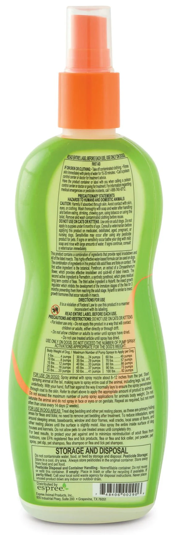 Espree Flea & Tick Spray for Dogs - Image 2