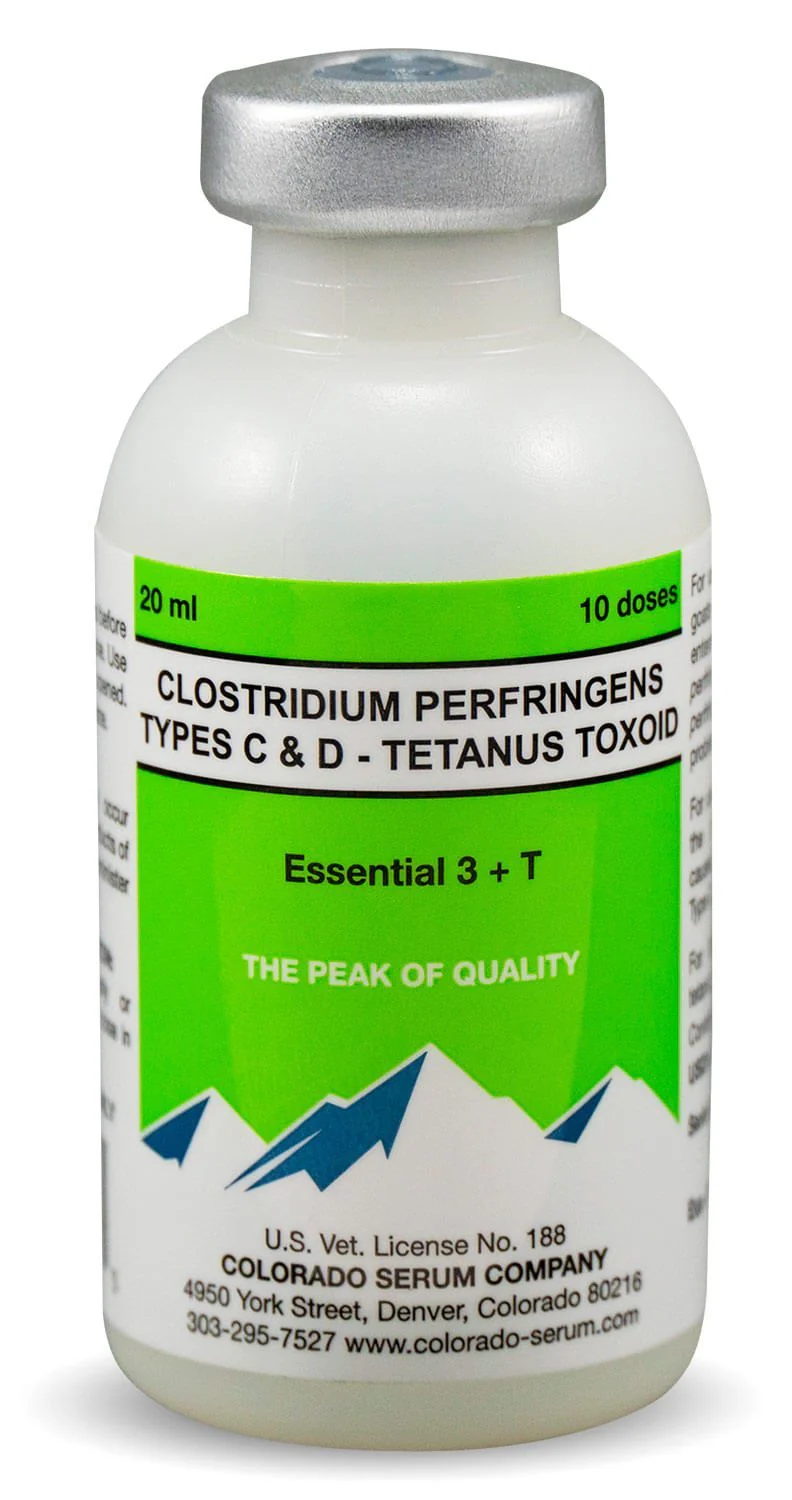 Essential 3 + T Vaccine for Cattle, Sheep, & Goat - Image 1