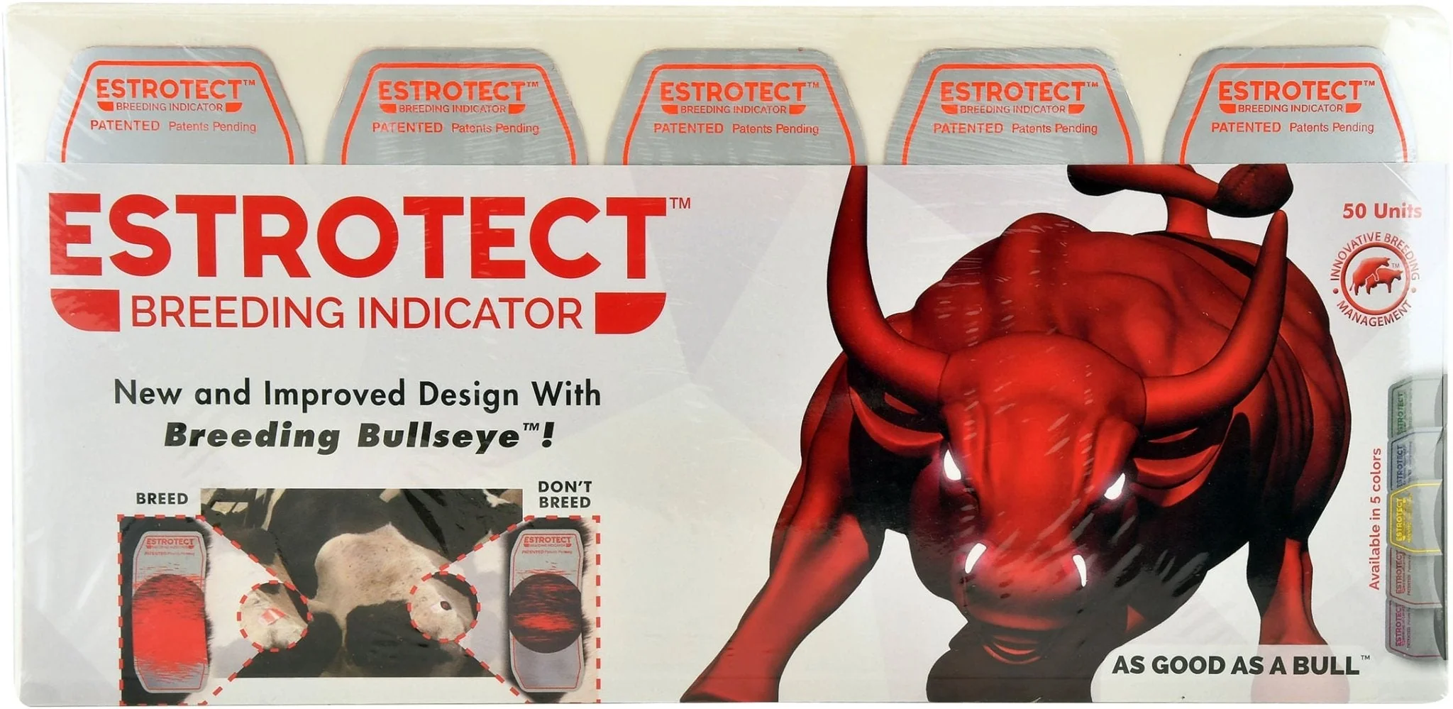ESTROTECT Cattle Breeding Indicator, 50 pk - Image 1