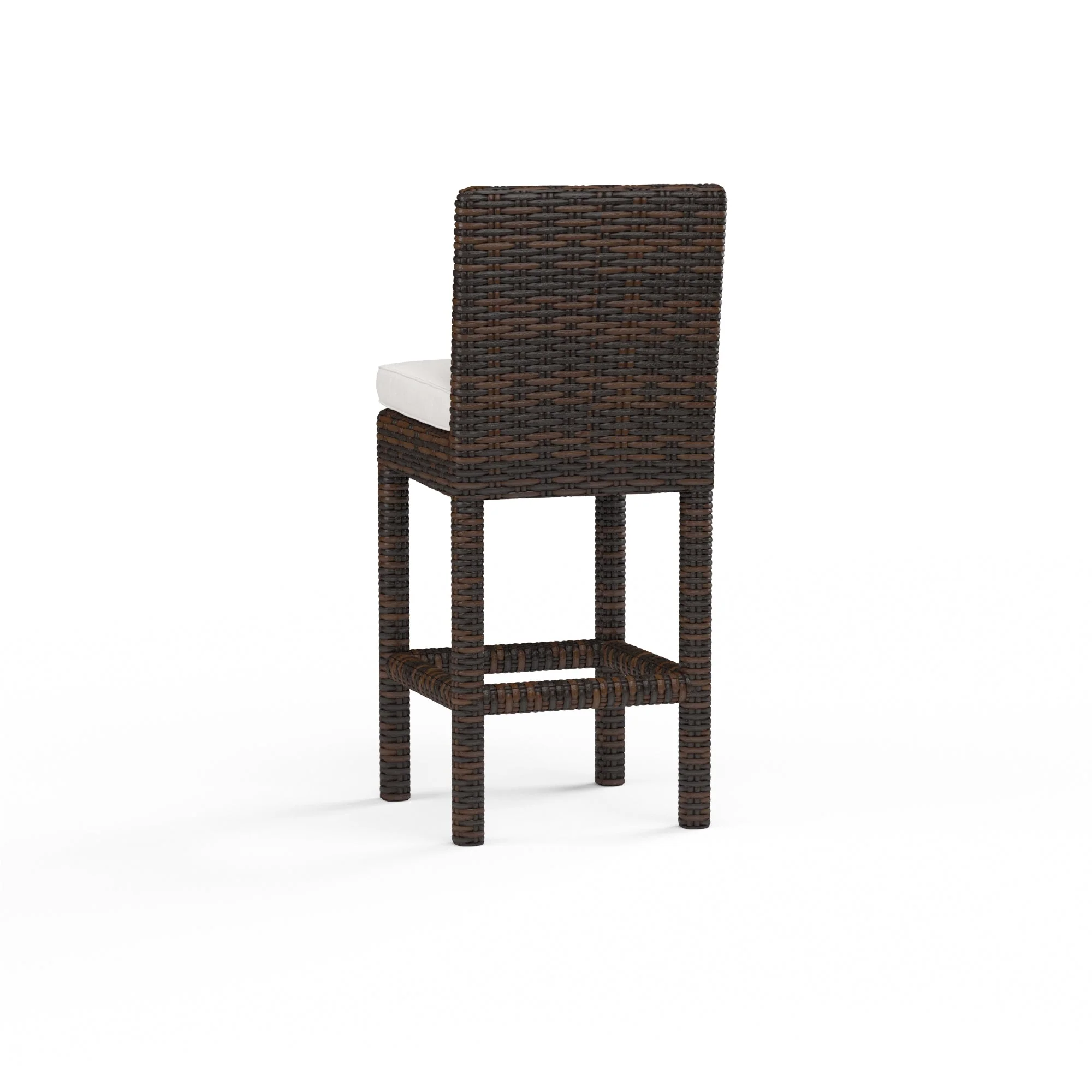 Montecito Barstool in Canvas Flax w/ Self Welt - Image 2