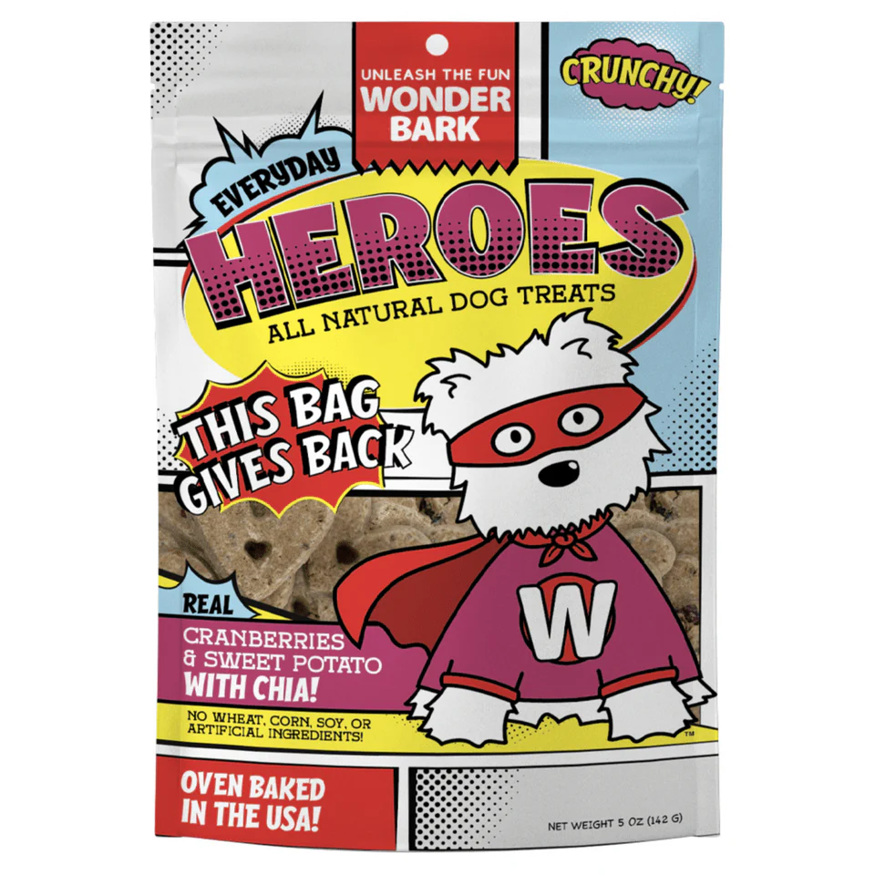 Everyday Heroes All Natural Crunchy Dog Treats – Healthy Grain-Free Small Batch Treats with Superfoods, Made in USA - Image 2
