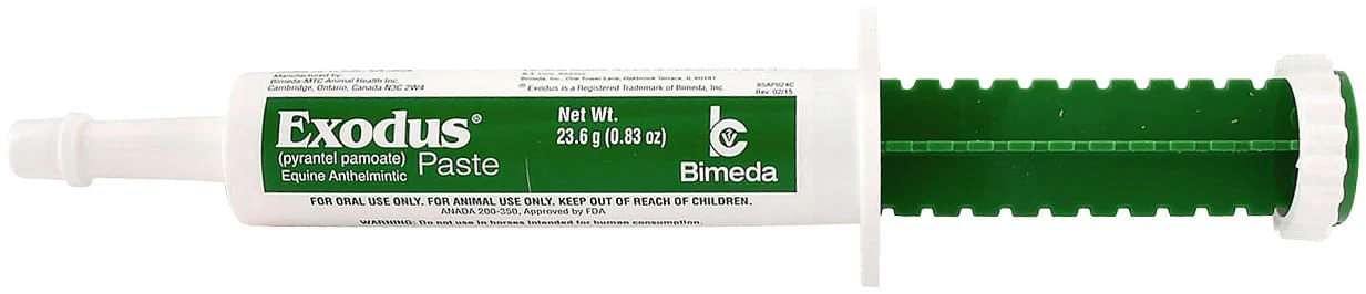 Exodus Pyrantel Pamoate Horse Dewormer Paste - Image 2