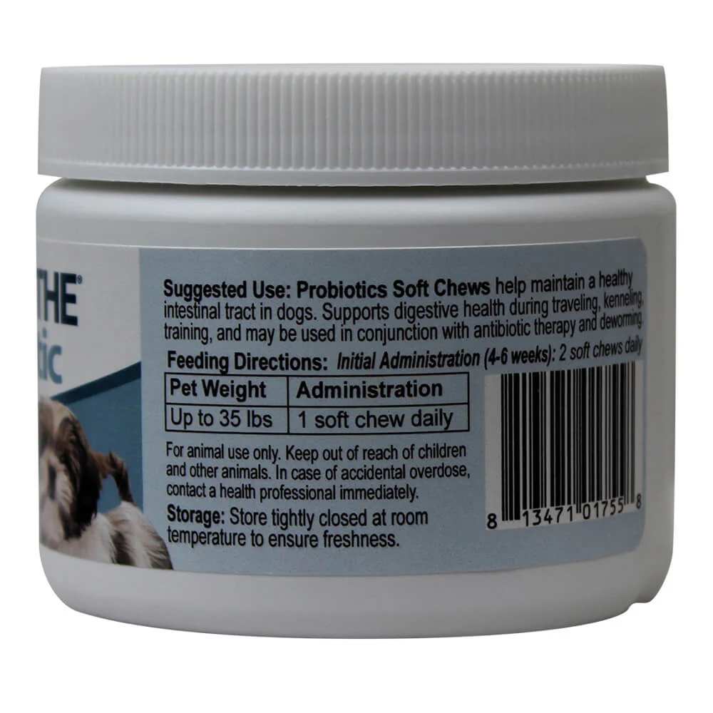 EZ-Soothe Probiotic Soft Chews, Small to Medium Dog, 30 ct - Image 2