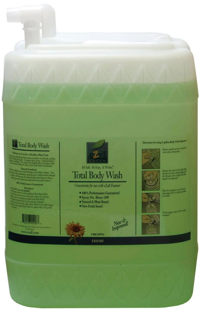 eZall GREEN Total Body Wash & Horse Shampoo - Image 2