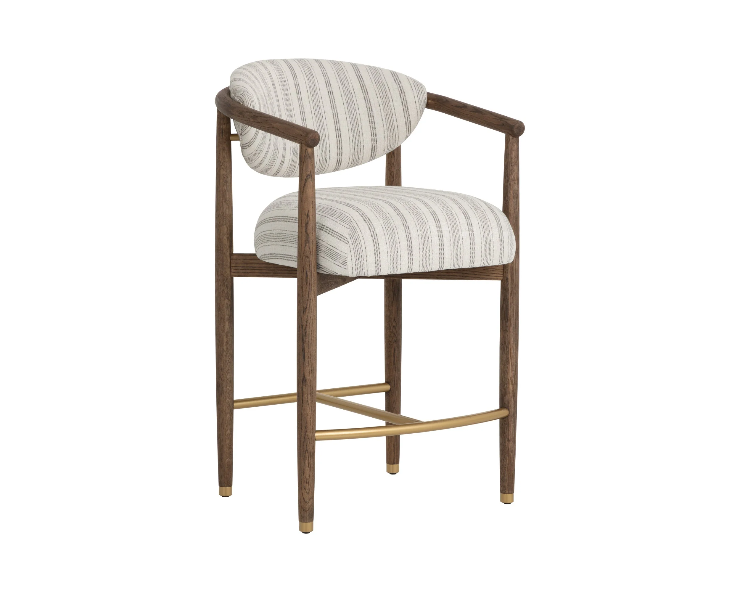 Sigrid Counter Stool – Antique Brown – Gifford Script