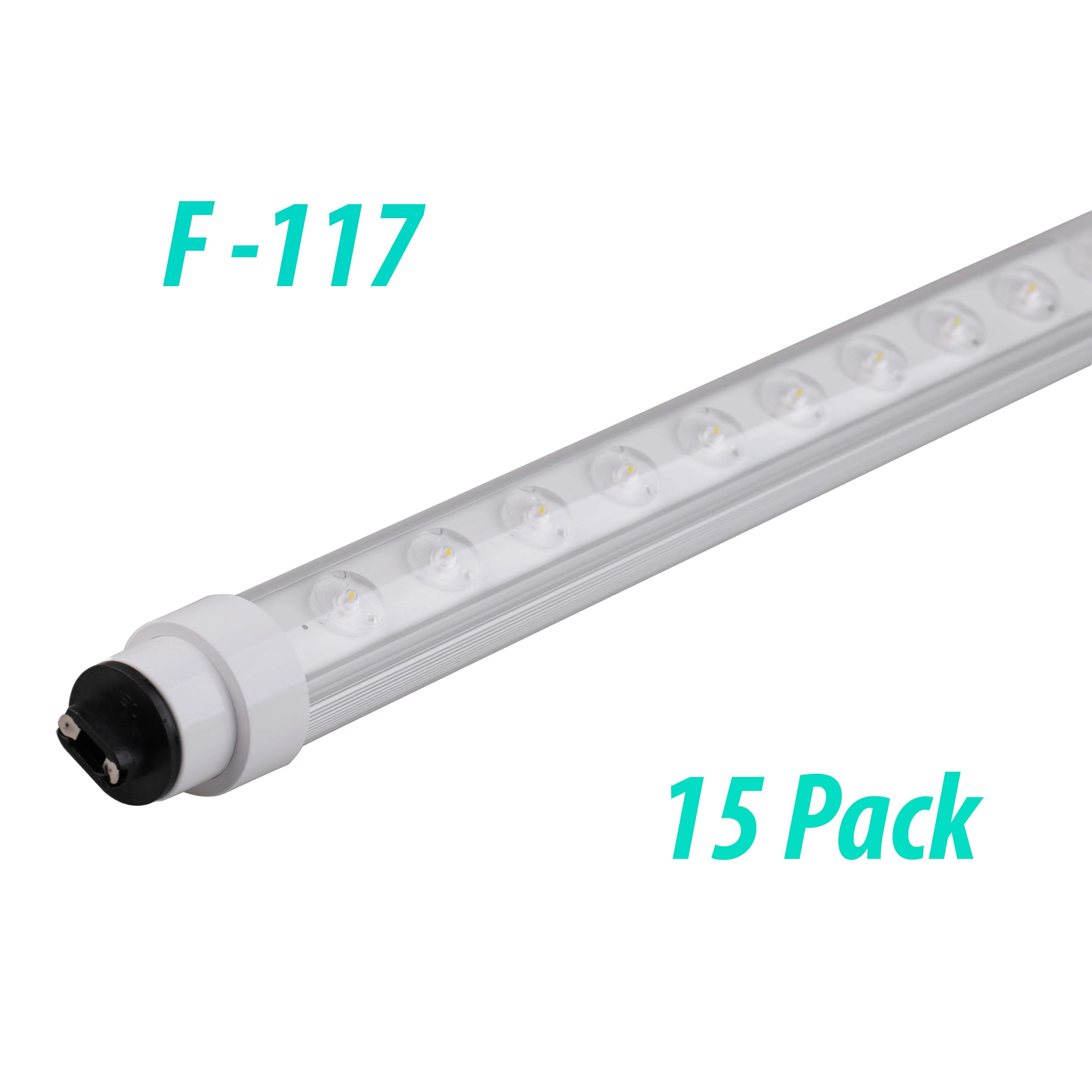 LED Sign Bulb F-117 T10 HO 6000K – 70W – 15 Pack (Additional handling charges may apply)