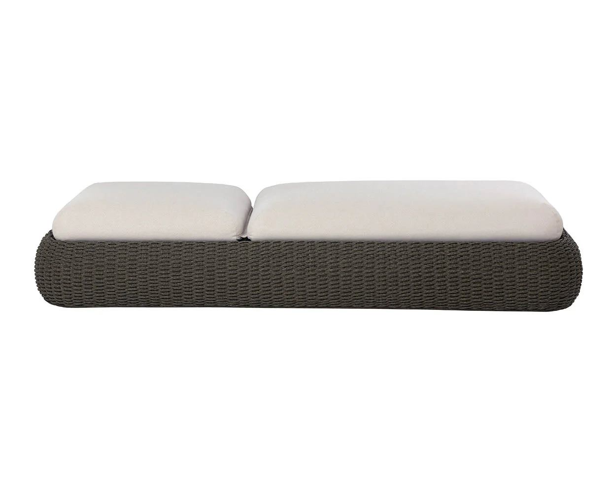 Barcelona Lounger - Grey - Palazzo Cream - Image 3