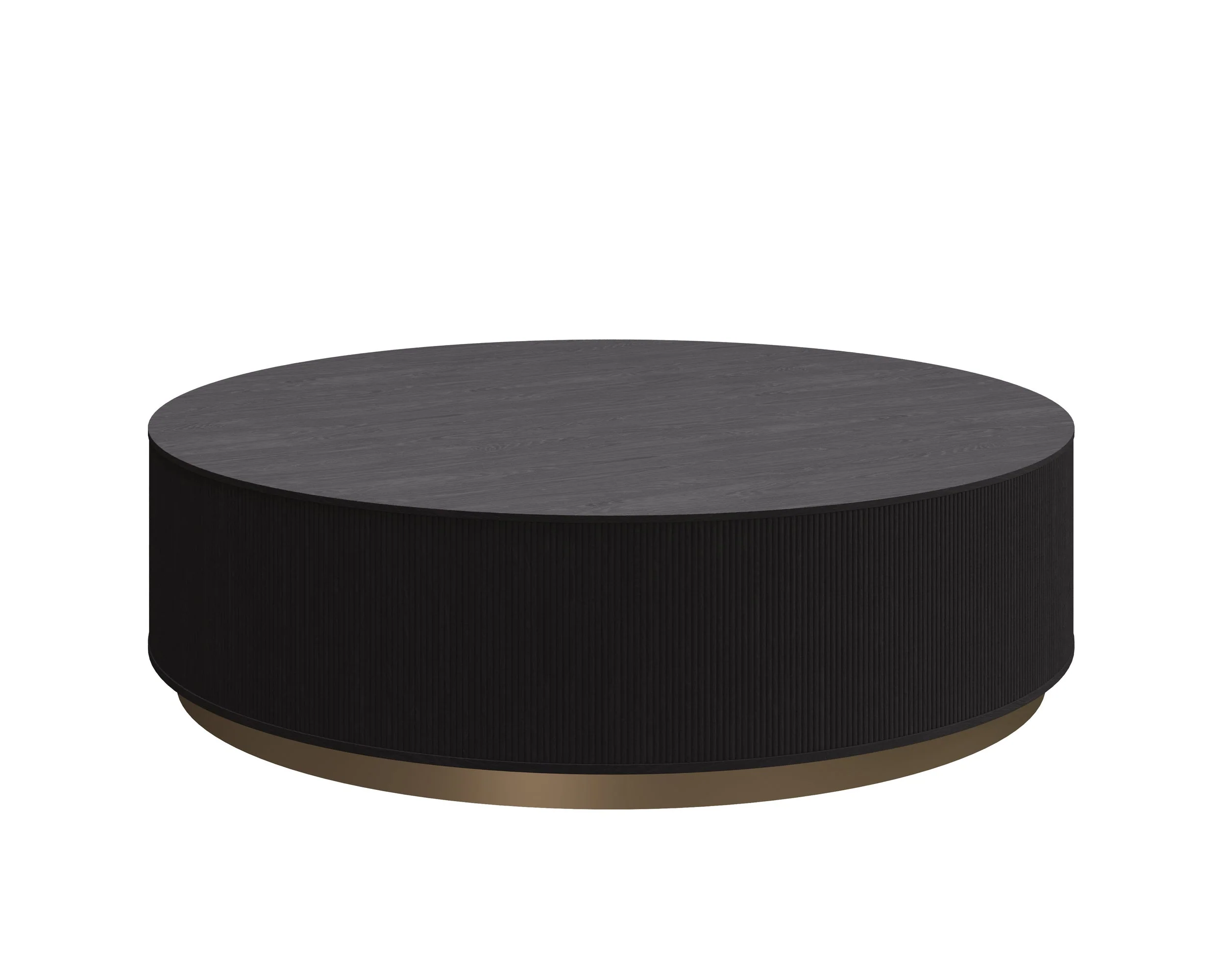 Kalla Coffee Table – Round – Charcoal
