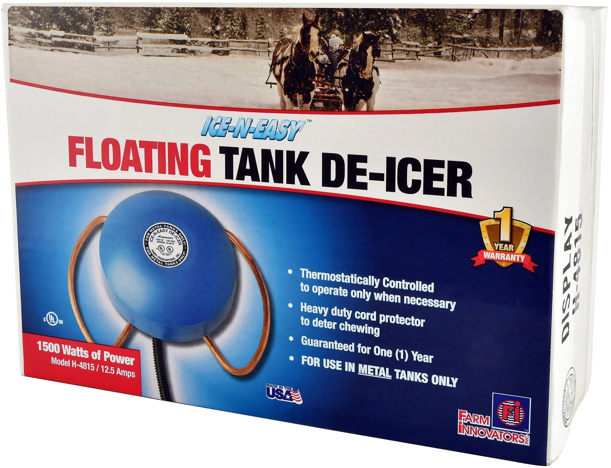 Farm Innovators 1500-Watt Floating Water Tank De-Icer - Image 2