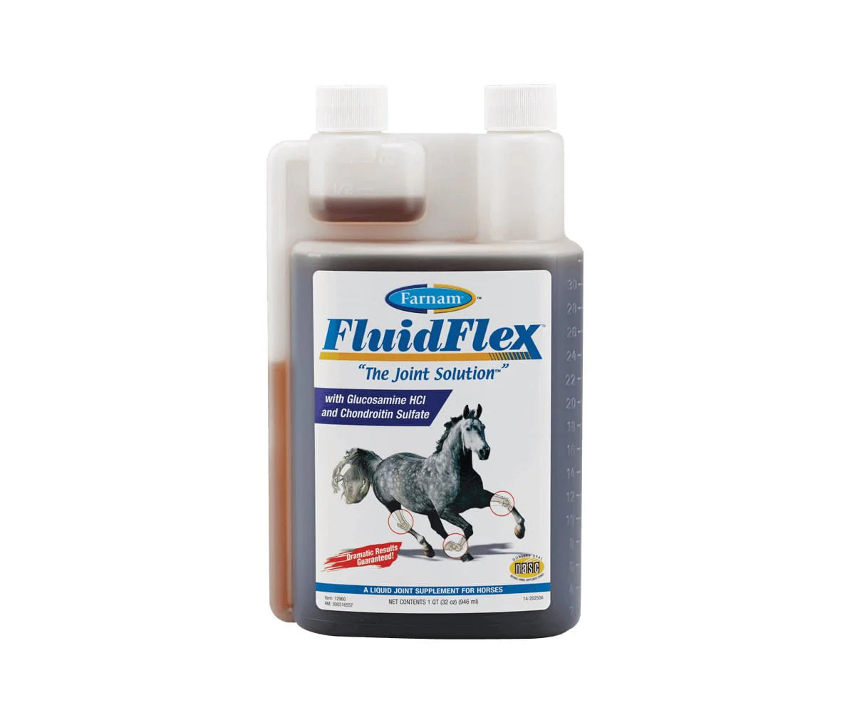 Farnam Fluidflex Liquid Joint Supplement for Horses, 32 Ounces, 32 Day Supply - Image 1