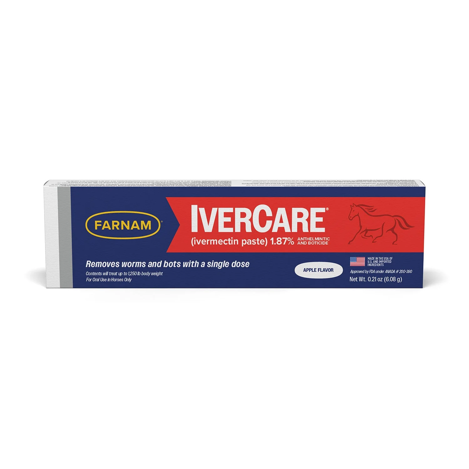 Farnam IverCare (Ivermectin Paste), 1.87%, 0.21 oz - Image 1