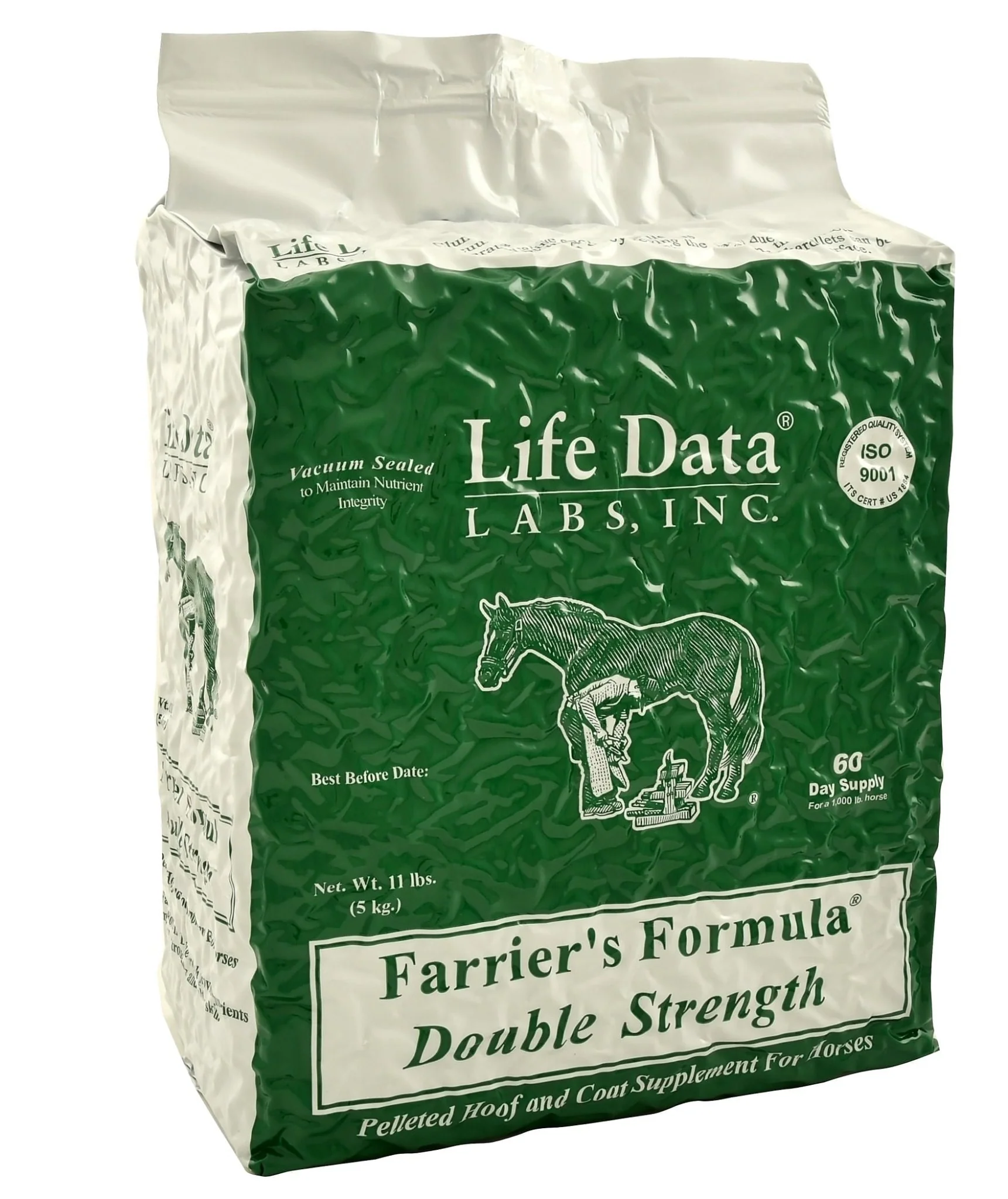 Farrier’s Formula Double Strength Pelleted Hoof and Coat Supplement for Horses