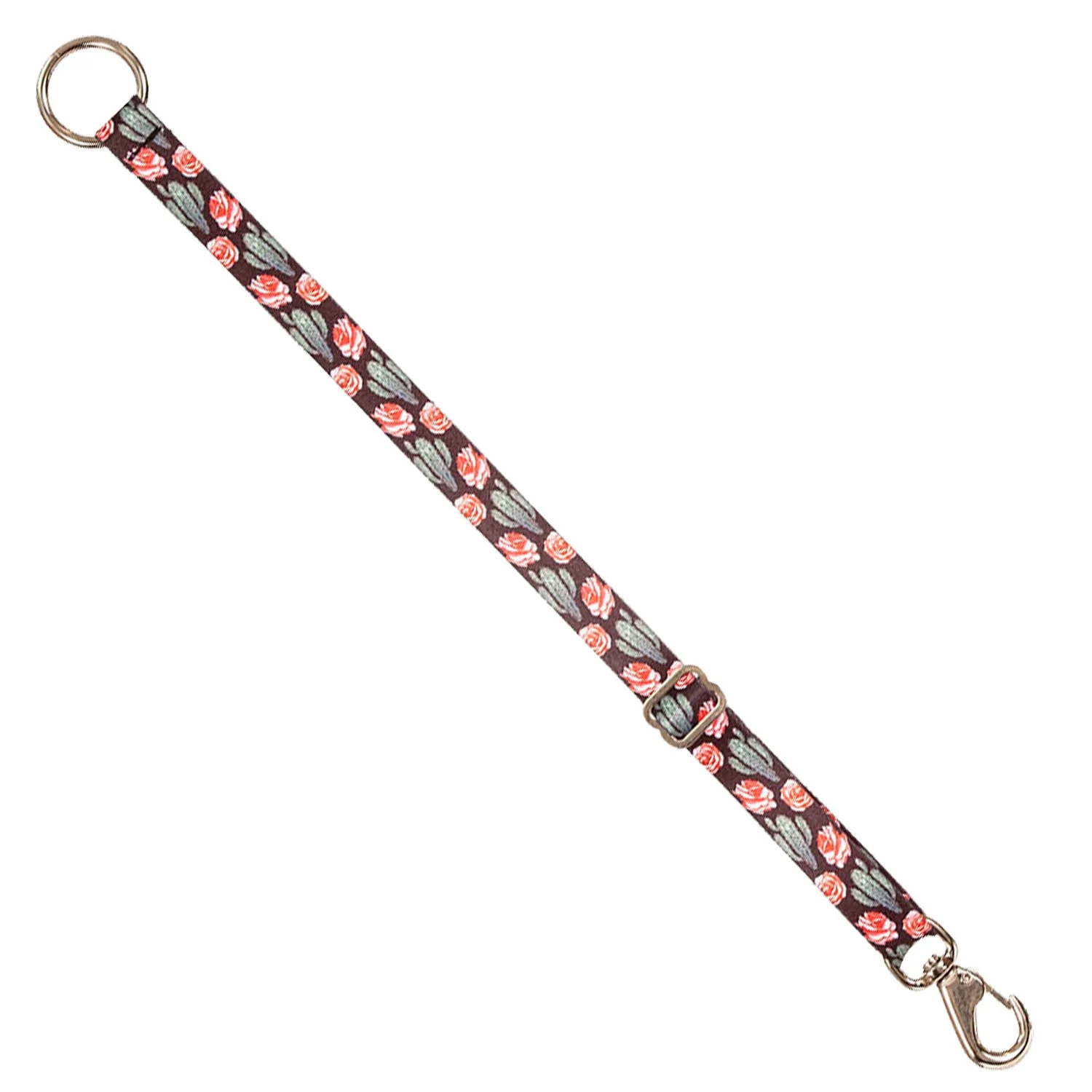 Fashion Print Bucket Strap, Cactus Rose, 29" - Image 1