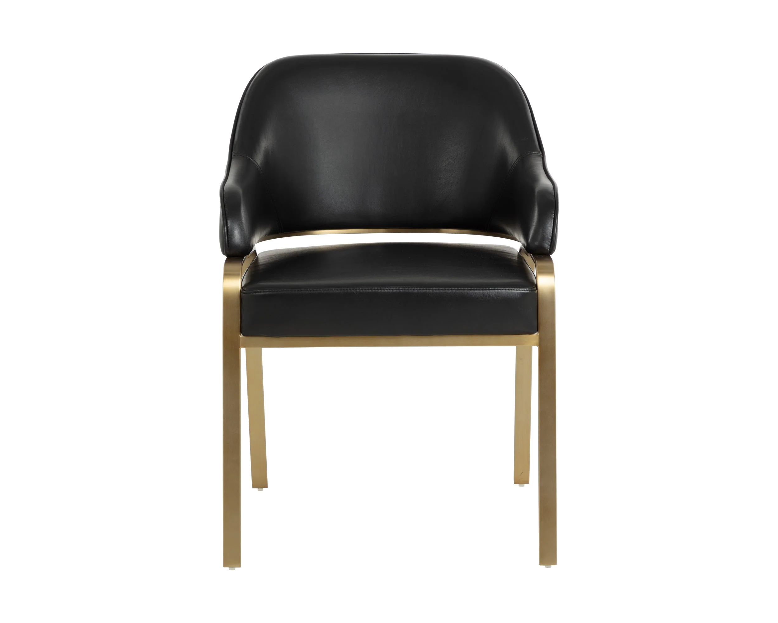 Malachi Dining Armchair - Cantina Black - Image 2