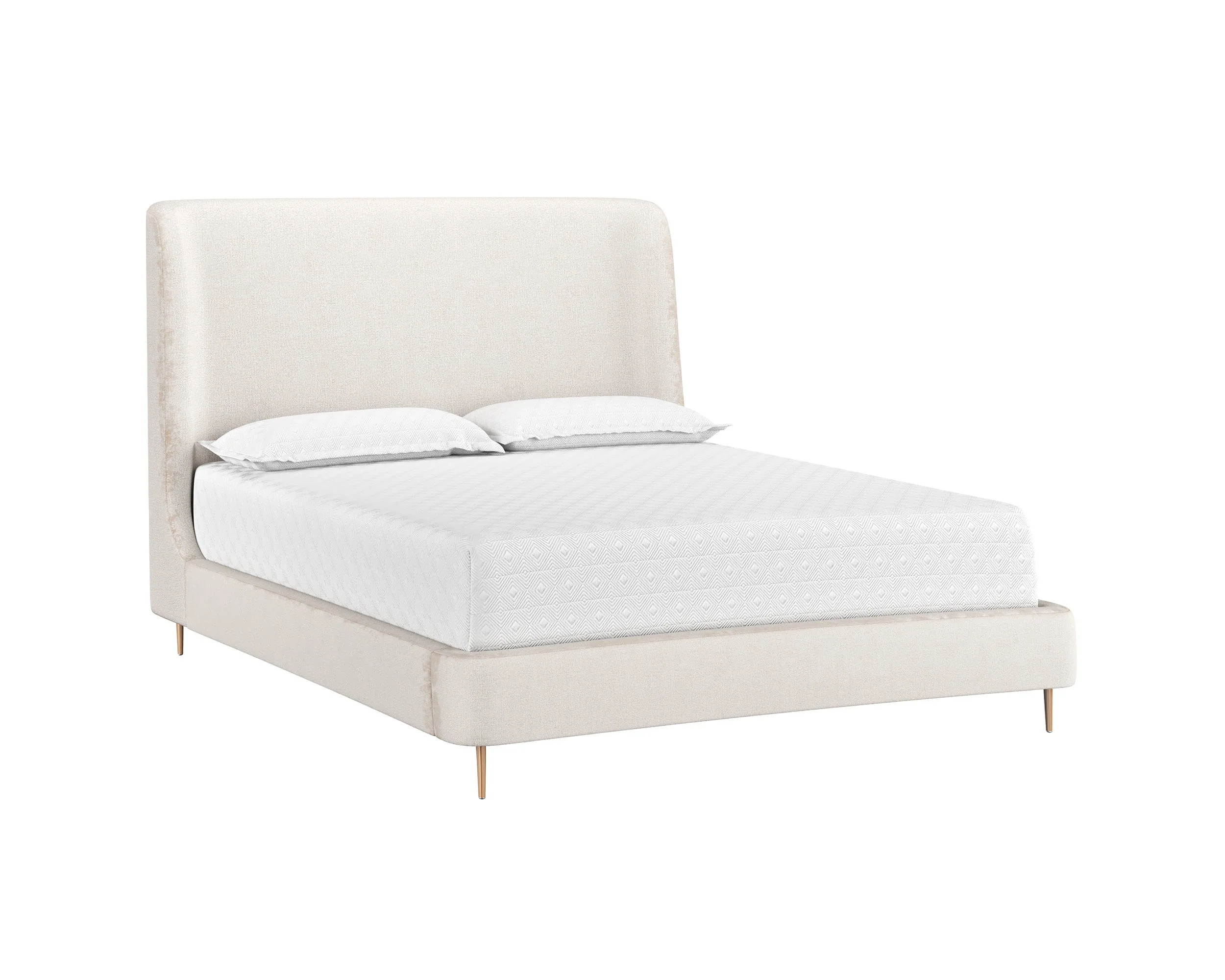 Tierra Bed – Queen – Bergen Taupe