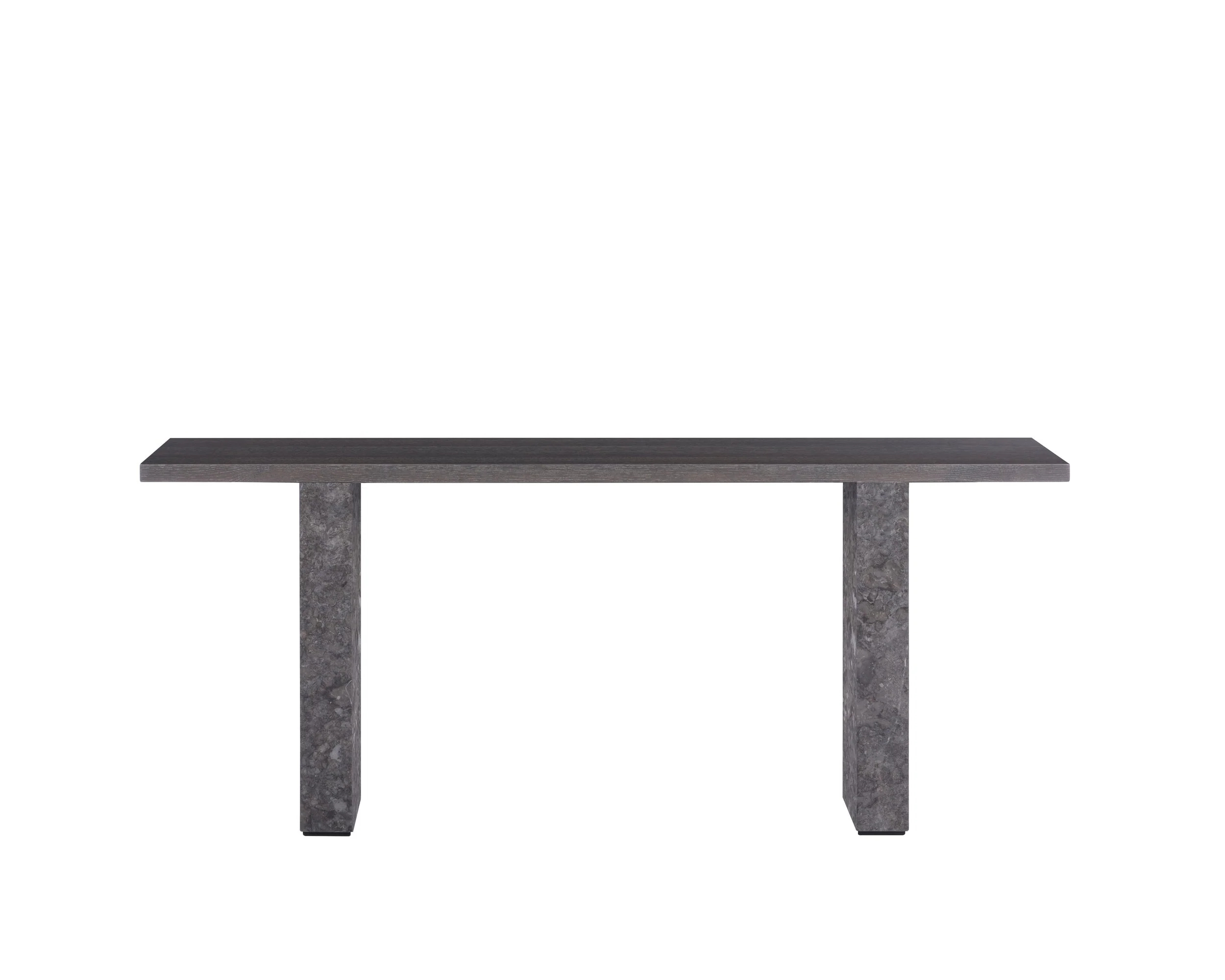 Rebel Console Table - Grey Marble / Charcoal Grey - Image 2