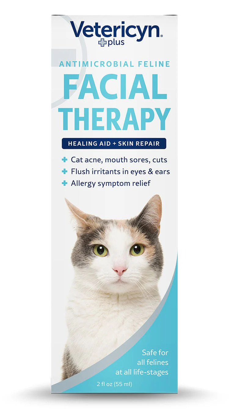Feline Antimicrobial Facial Therapy - Image 3