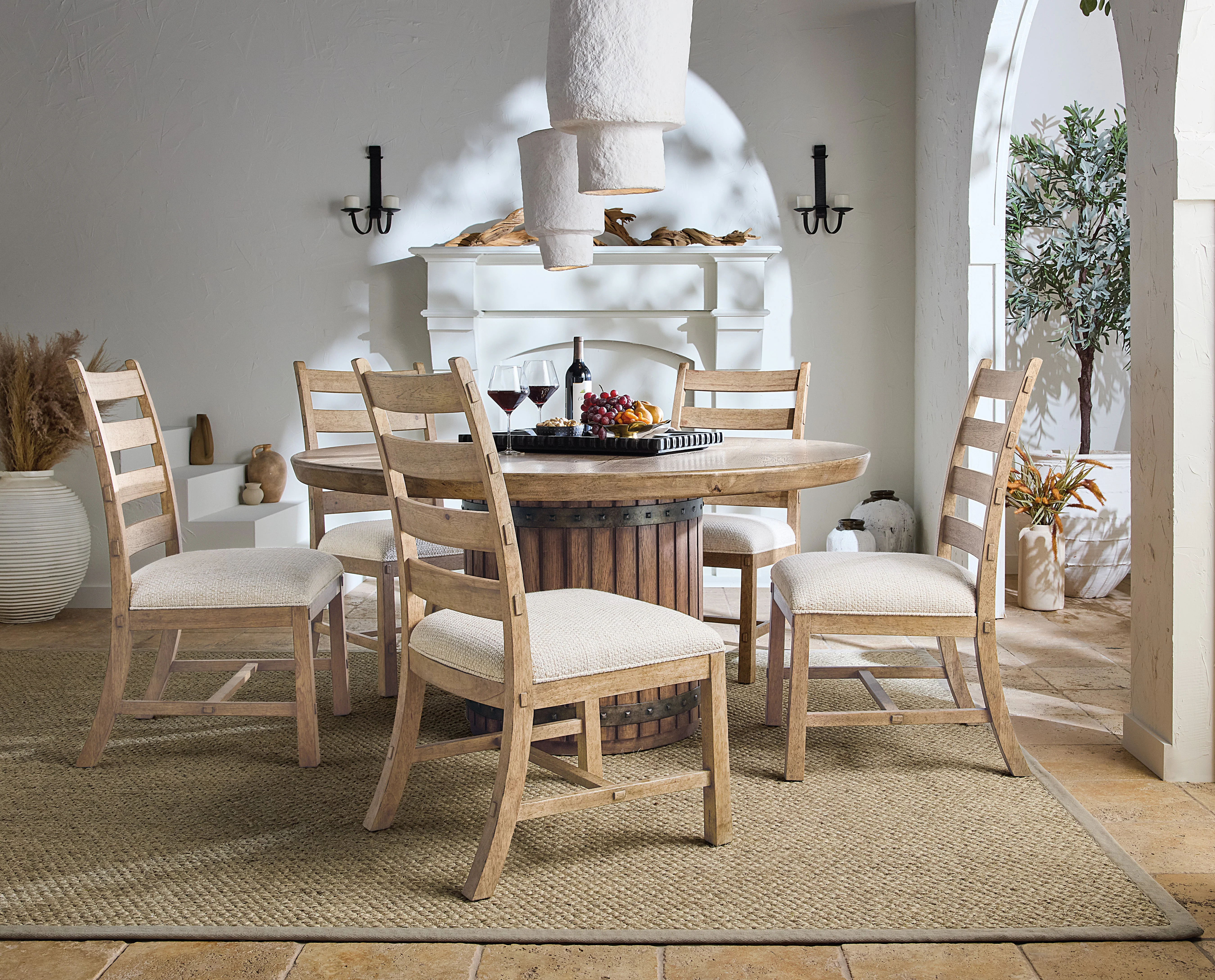 Vineyard Row Ladderback Side Chair - Image 3
