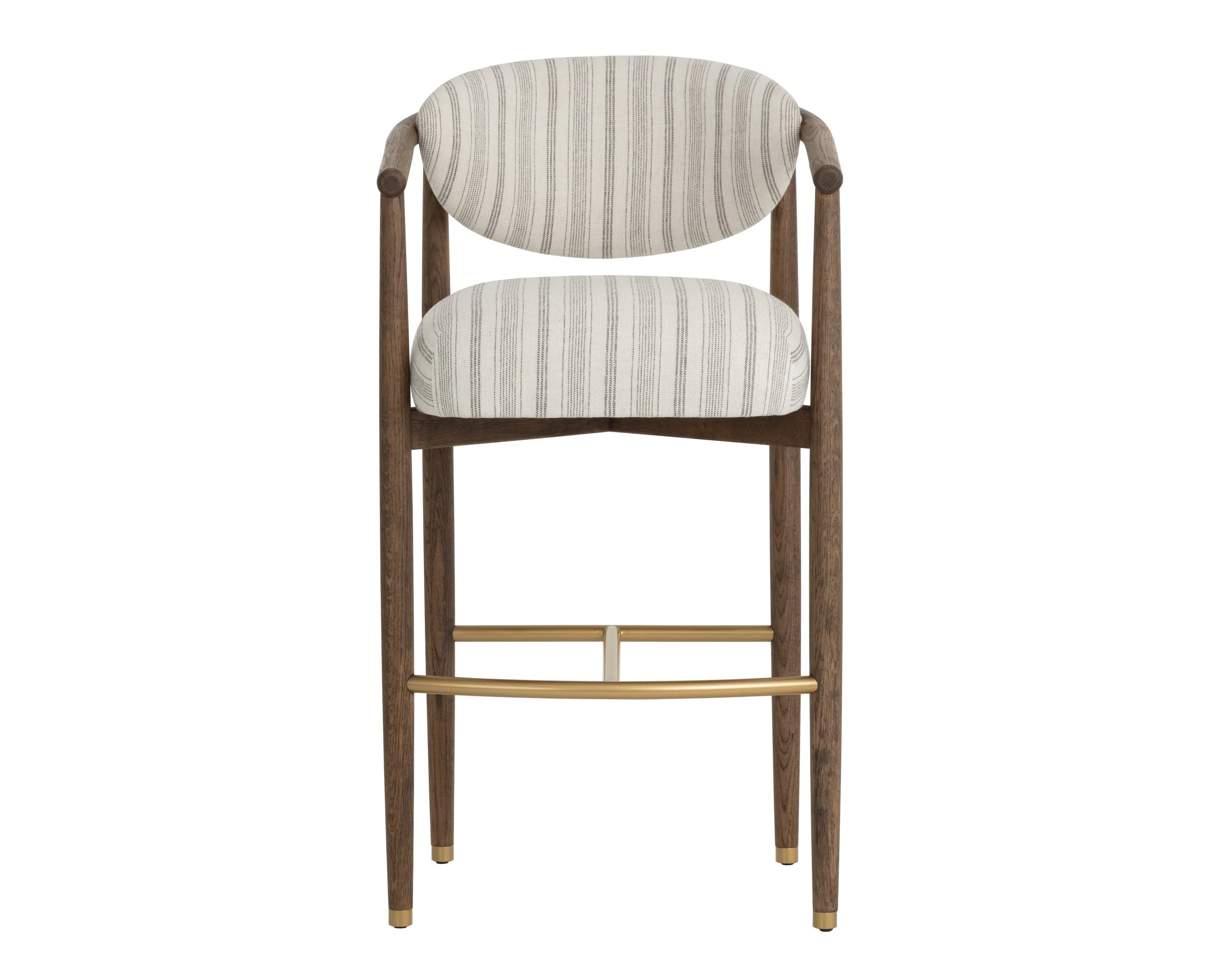 Sigrid Barstool - Antique Brown - Gifford Script - Image 2