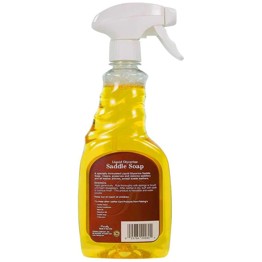 Fiebing's Liquid Glycerine Saddle Soap, 16 oz - Image 3