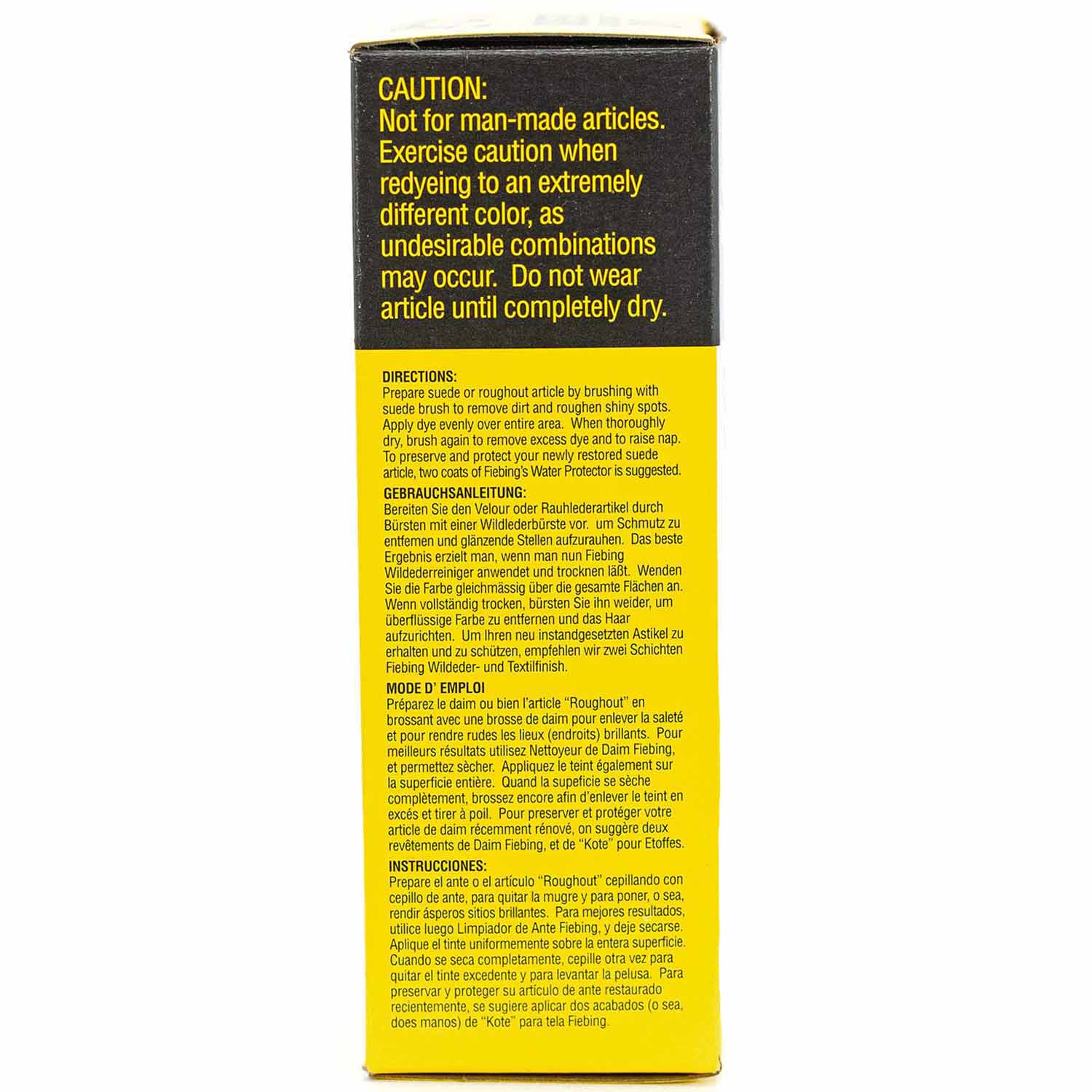 Fiebing's Suede and Roughout Leather Dye, 4 oz - Image 3