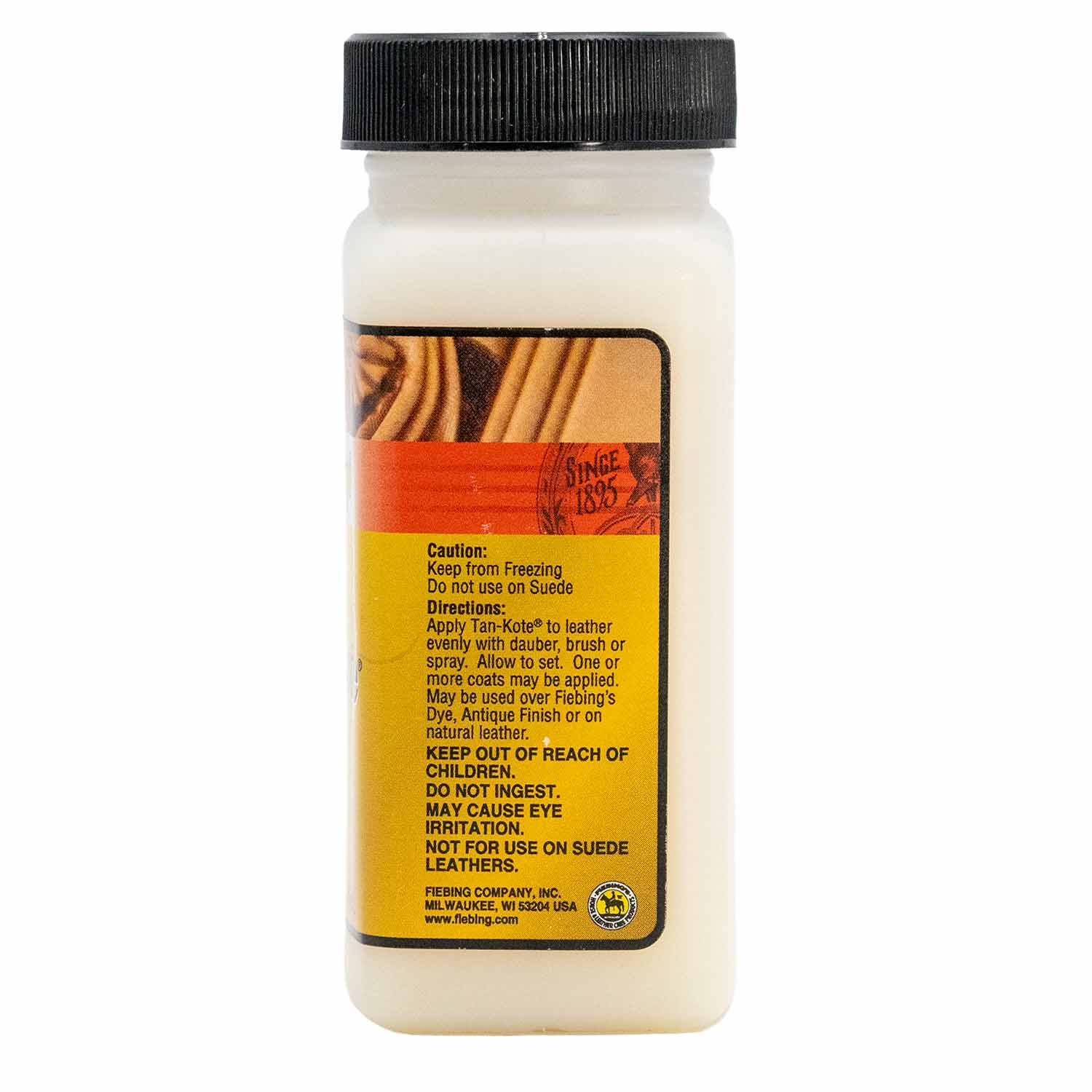 Fiebing's Tan-Kote Neutral Top Finish for Saddles & Leathercraft, 4 oz - Image 2