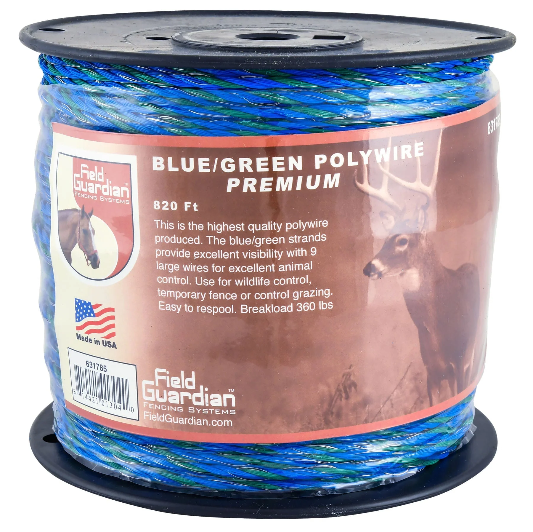 Field Guardian Blue/Green Poly Wire - Image 3
