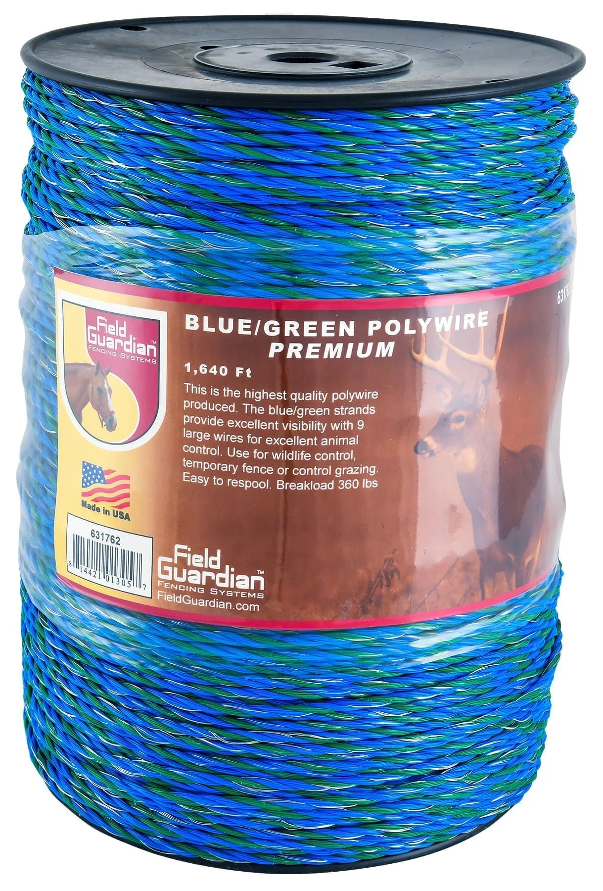 Field Guardian Blue/Green Poly Wire - Image 2