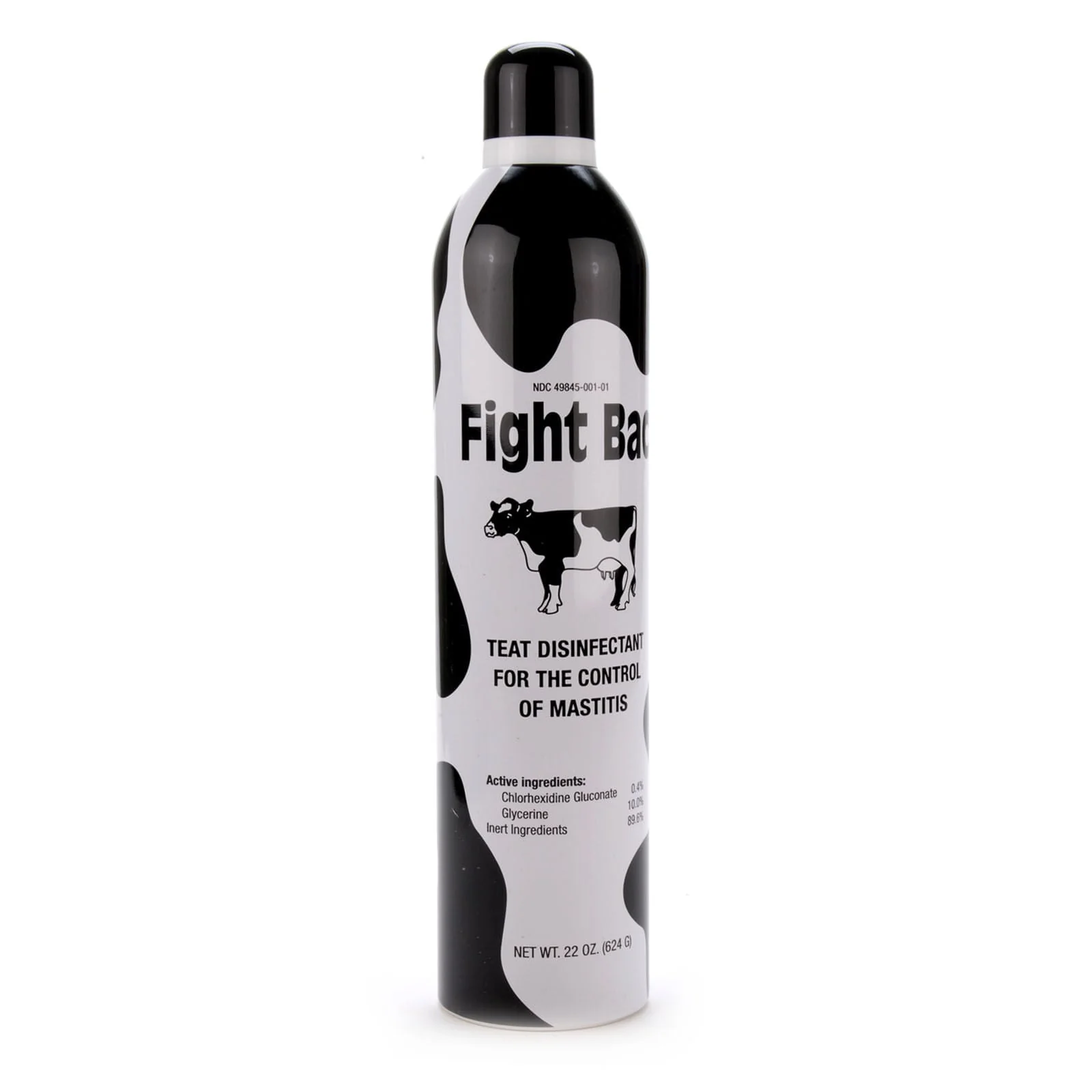 Fight Bac Teat Disinfectant, 22 oz – One Can Treats 300+ Cows